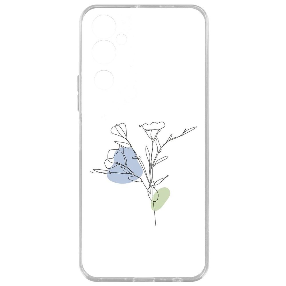 

Чехол Эустома для Tecno Pova Neo 2, Прозрачный