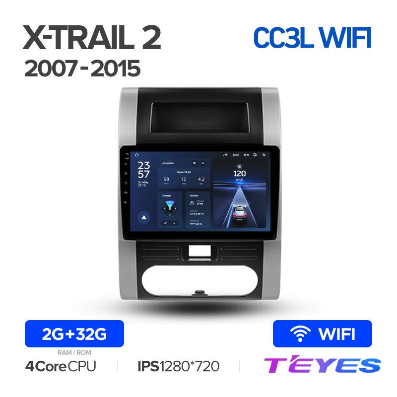 Магнитола Teyes CC3L Wi-Fi 2/32 10