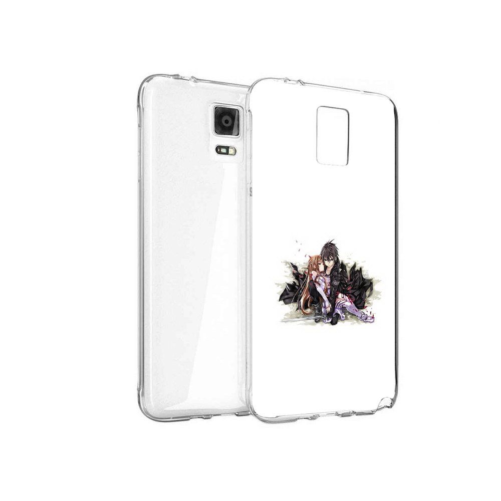 

Чехол MyPads Tocco для Samsung Galaxy Note 4 аниме асуна, Прозрачный, Tocco