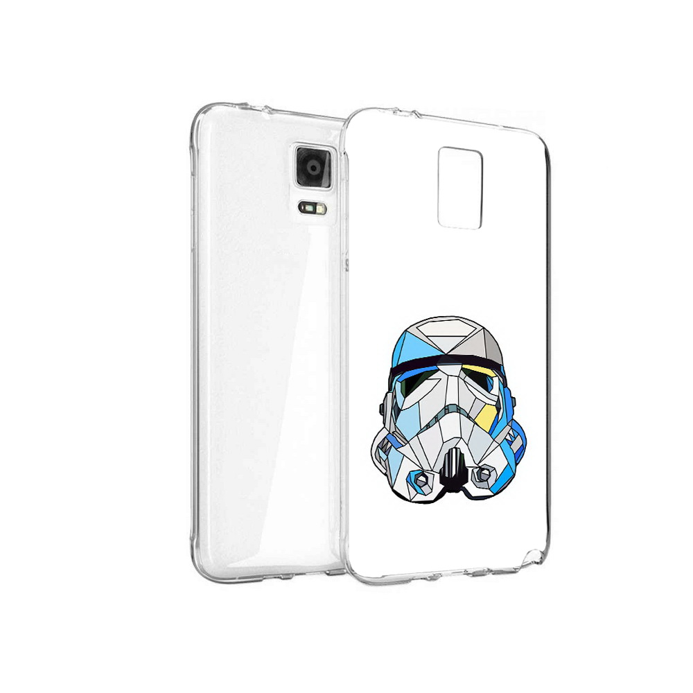 

Чехол MyPads Tocco для Samsung Galaxy Note 4 star wars дарт вейдер, Прозрачный, Tocco