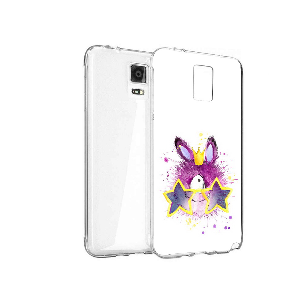

Чехол MyPads Tocco для Samsung Galaxy Note 4 Шуршуля, Прозрачный, Tocco