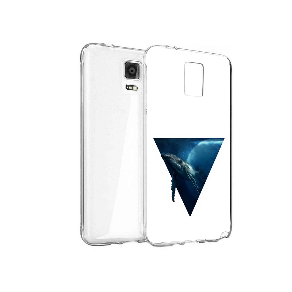 

Чехол MyPads Tocco для Samsung Galaxy Note 4 3D кит, Прозрачный, Tocco