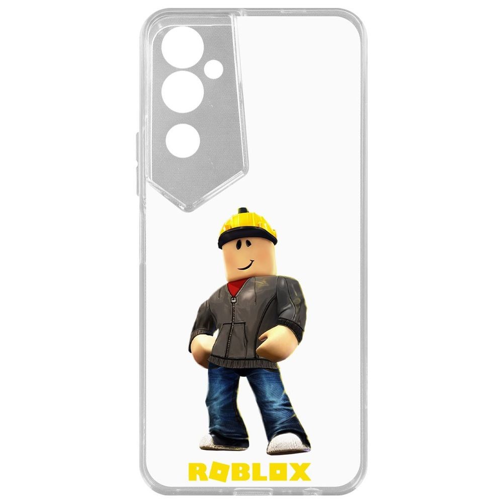 

Чехол Roblox-Строитель для Tecno Pova Neo 2, Прозрачный