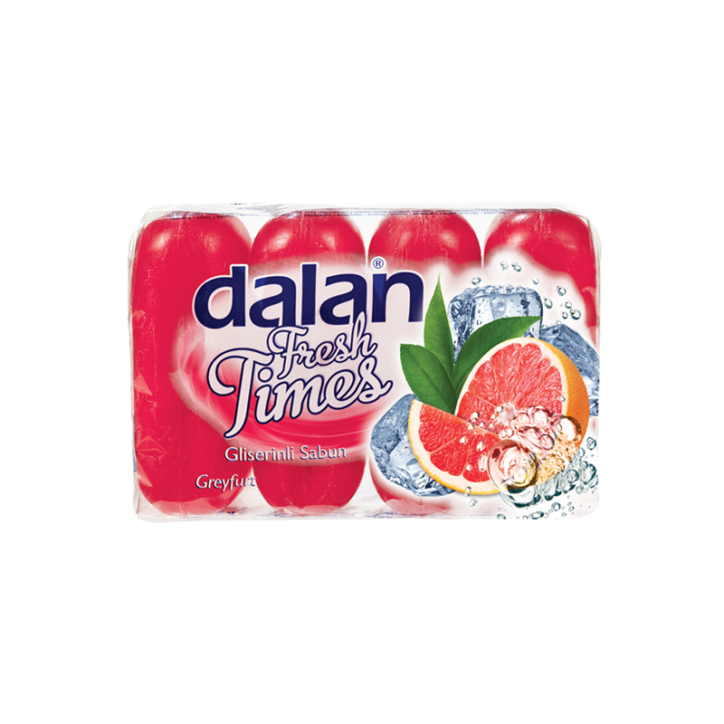 фото Туалетное мыло глицериновое dalan fresh times glycerine soap grapefruit 4 х 100 г