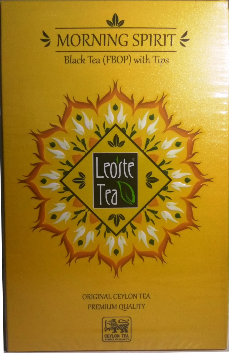 

Чай Leoste "Morning Spirit" черный байховый с типсами 100 г
