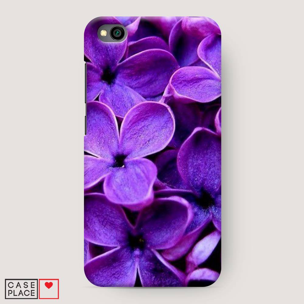 

Пластиковый чехол "Сирень крупная" на Xiaomi Redmi Go, 35120-6