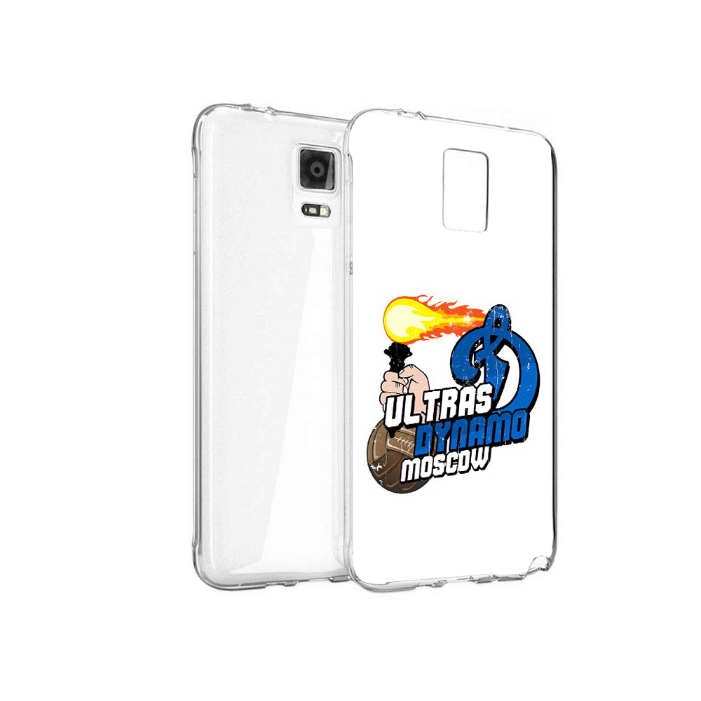 

Чехол MyPads Tocco для Samsung Galaxy Note 4 ФК Динамо, Прозрачный, Tocco