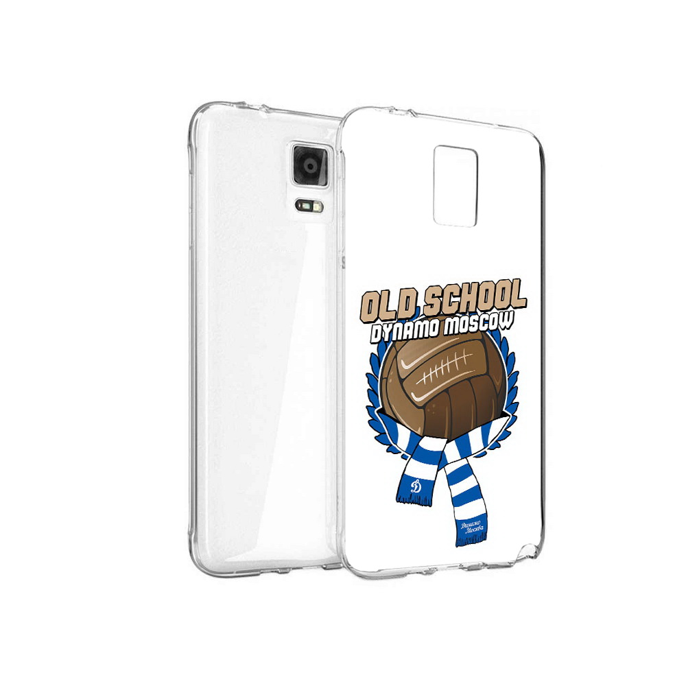 

Чехол MyPads Tocco для Samsung Galaxy Note 4 ФК Динамо олд скул, Прозрачный, Tocco