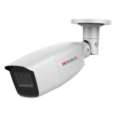Камера видеонаблюдения аналоговая HIWATCH DS-T206(B), 1080p, 2.8 - 12 мм, белый [ds-t20 камера видеонаблюдения аналоговая hiwatch ds t200l 2 8 mm белый