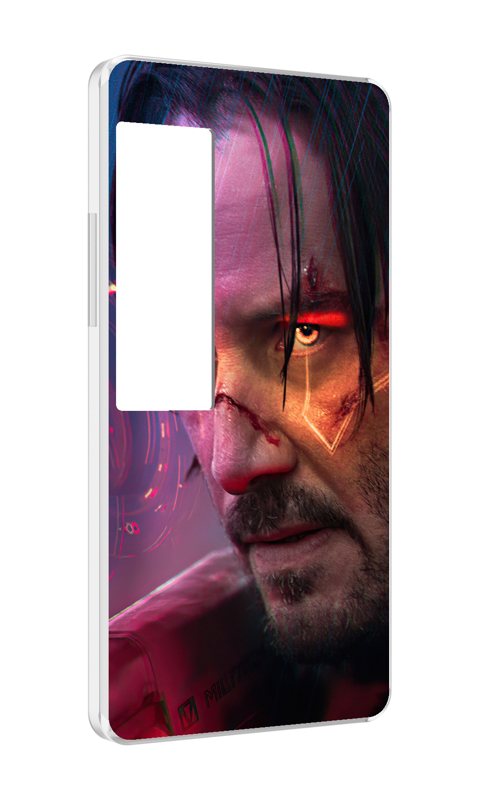 

Чехол MyPads cyberpunk 2077 Джонни Сильверхенд для Meizu Pro 7 Plus, Прозрачный, Tocco