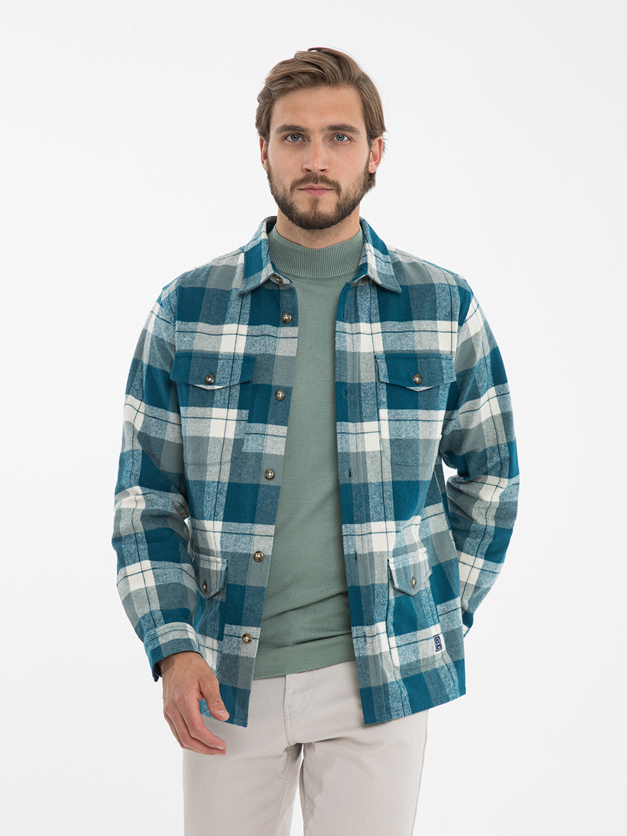 

Рубашка мужская Velocity I-RKD22 серая XXL, I-RKD22
