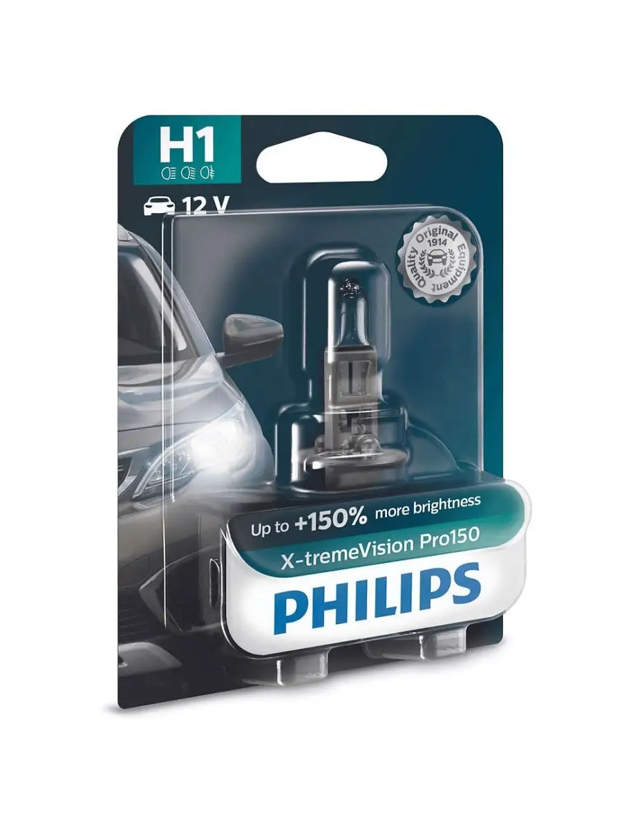 

Галогенная лампа H1 X-treme Vision 1шт 12258XVPB1, 12258XVPB1