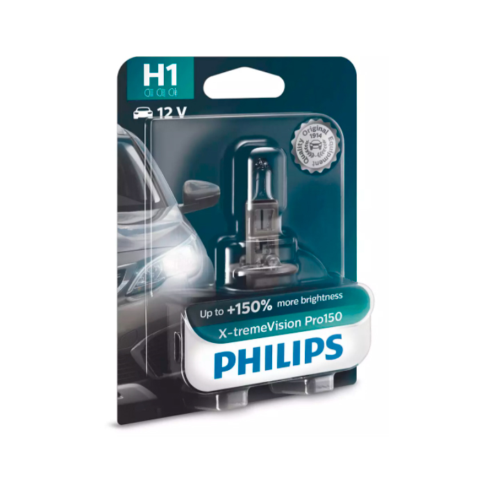 фото Лампа h1 x-treme vision pro150 philips 12258xvpb1