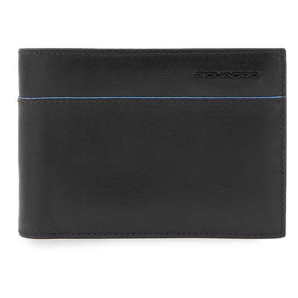 Портмоне мужское Piquadro Men's wallet with coin pocket, credit card черное