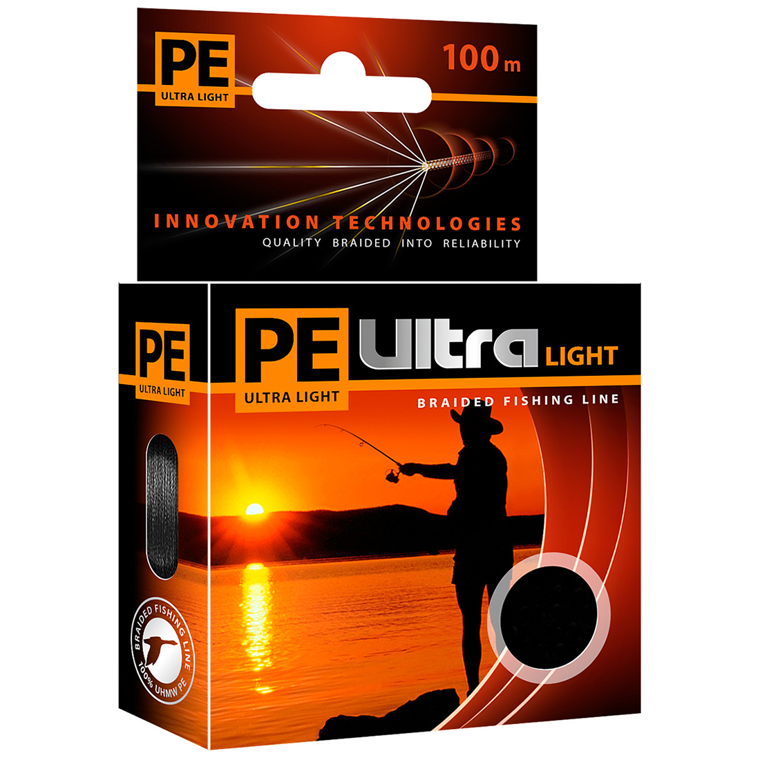 

Плетеный шнур для рыбалки PE ULTRA LIGHT Black 0,04mm 135m (Black / 2 / черный / 2 / 0.06, PE Ultra Light