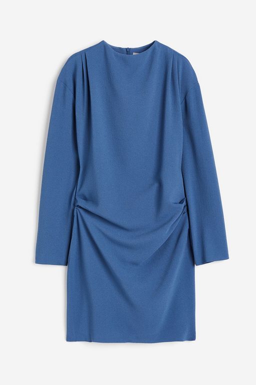 

Платье женское H&M 1198523 голубое M, Голубой, 1198523