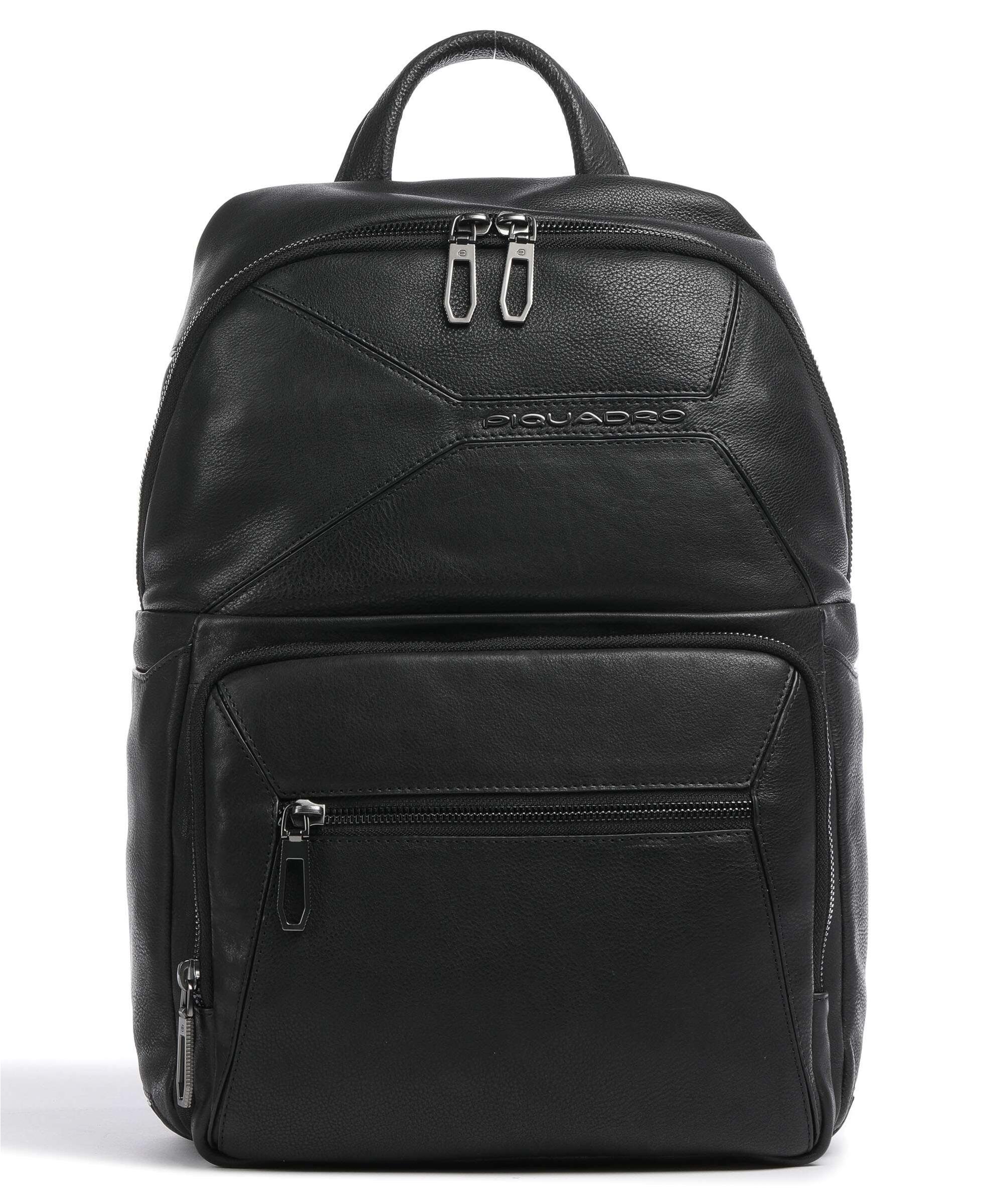 

Рюкзак Piquadro Computer and iPad backpack with pockets for Air черный, 37х24х12 см, Computer and iPad backpack with pockets for Air