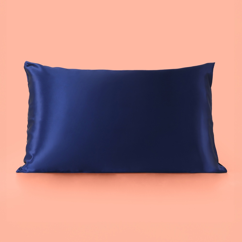 Наволочка шелковая Blue Sleep 50x70 см темно-синий 8084₽