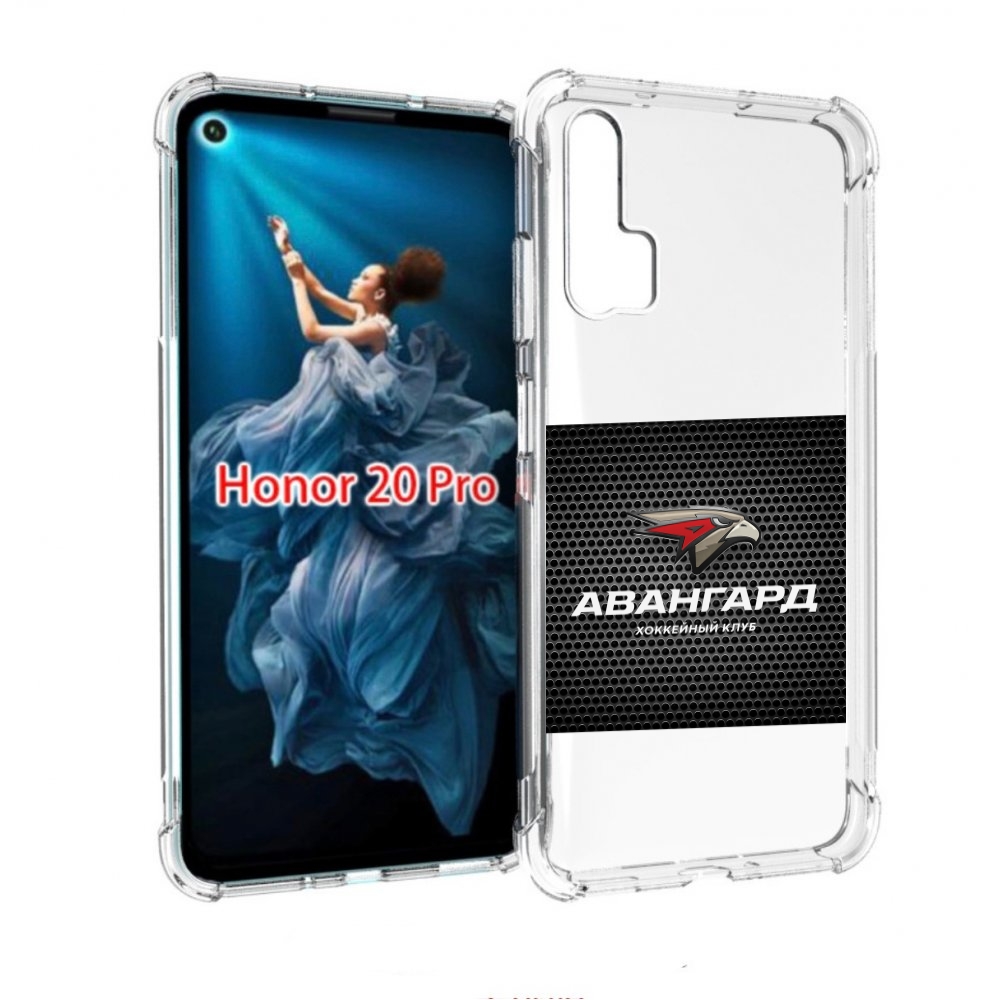 

Чехол бампер MyPads авангард омск для Honor 20 Pro противоударный, Прозрачный, Tocco