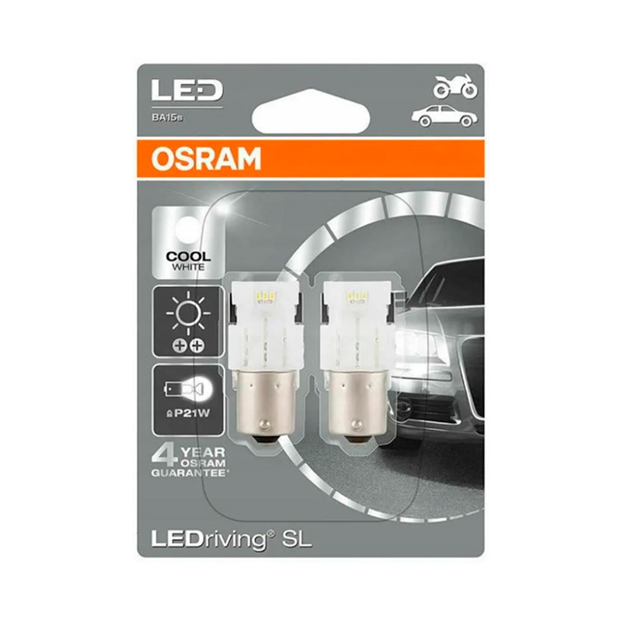 фото Лампа p21/5w 12v 2,0w ledriving, 2шт. блистер osram