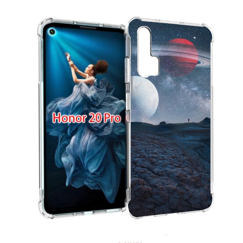 

Чехол бампер MyPads Фотография для Honor 20 Pro противоударный, Прозрачный, Tocco
