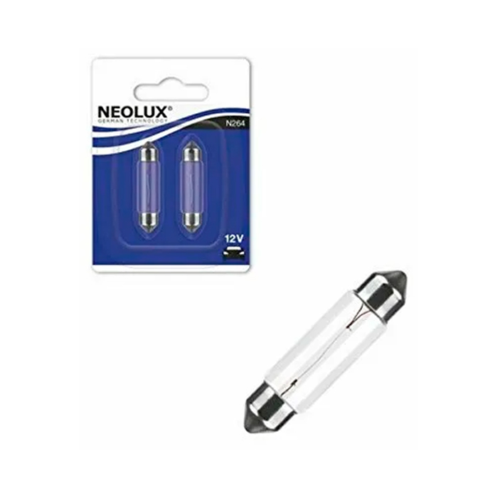 фото Лампа neolux n264 10w 12v sv8.5-8 5xfs10 osram