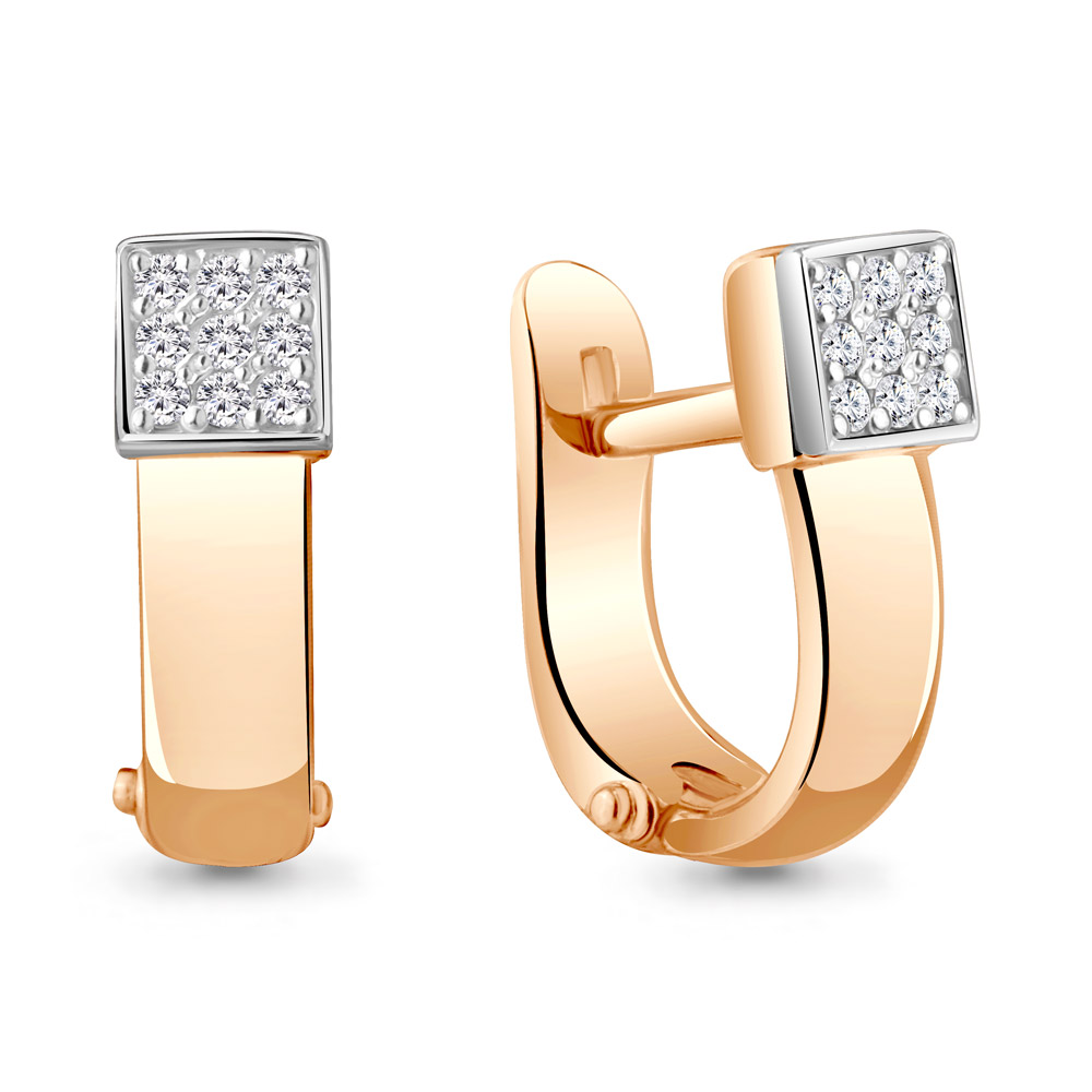 

Серьги из красного золота с бриллиантом Aquamarine Aquamarine 940099к_585_кз, 940099к_585_кз