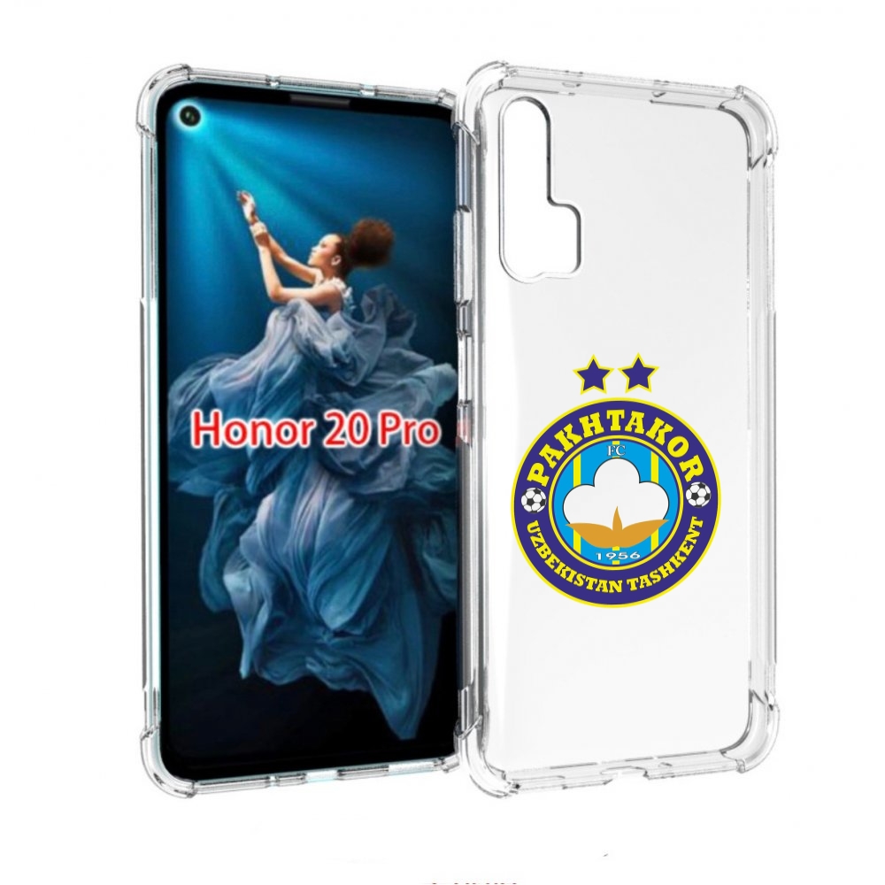 

Чехол бампер MyPads Фк Пахтакор Pakhtakor мужской для Honor 20 P, Прозрачный, Tocco