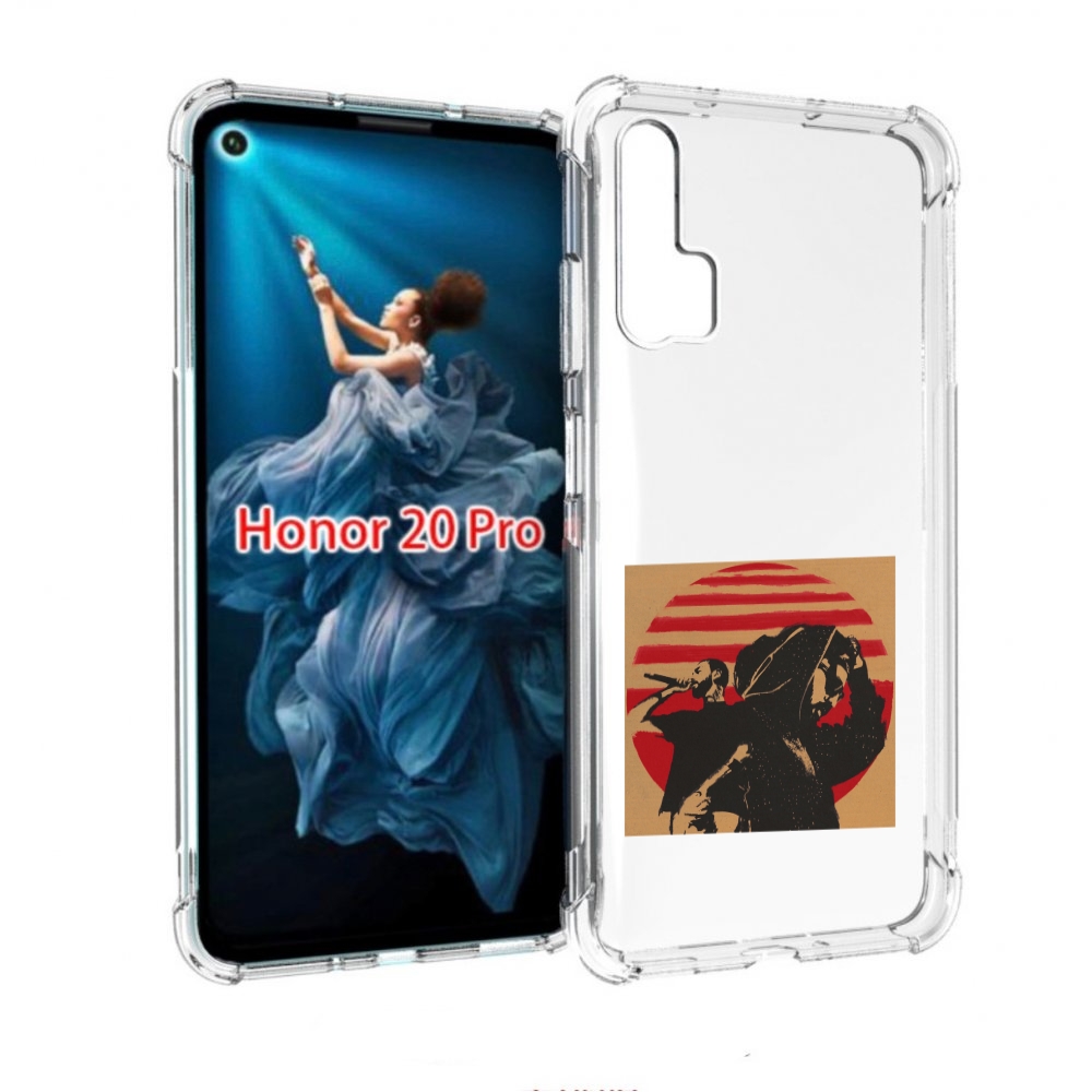 

Чехол бампер MyPads Утопия Мияги и Энди панда для Honor 20 Pro п, Прозрачный, Tocco