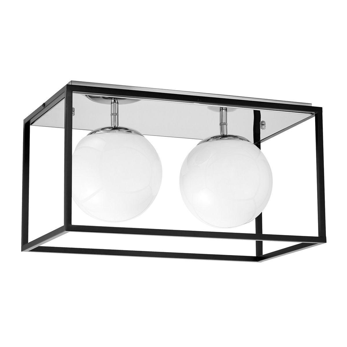 Потолочная люстра Lumina Deco Maldini LDC 8060-2 CHR+BK 600019276497