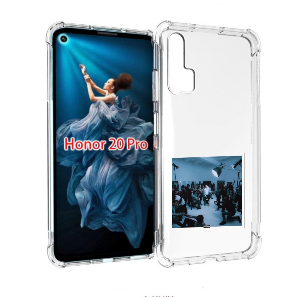 

Чехол бампер MyPads Уроборос Скриптонит для Honor 20 Pro противо, Прозрачный, Tocco