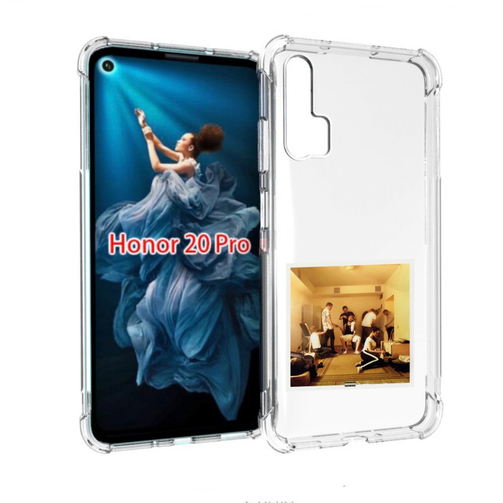 

Чехол бампер MyPads Уроборос Скриптонит улица 36 для Honor 20 Pr, Прозрачный, Tocco