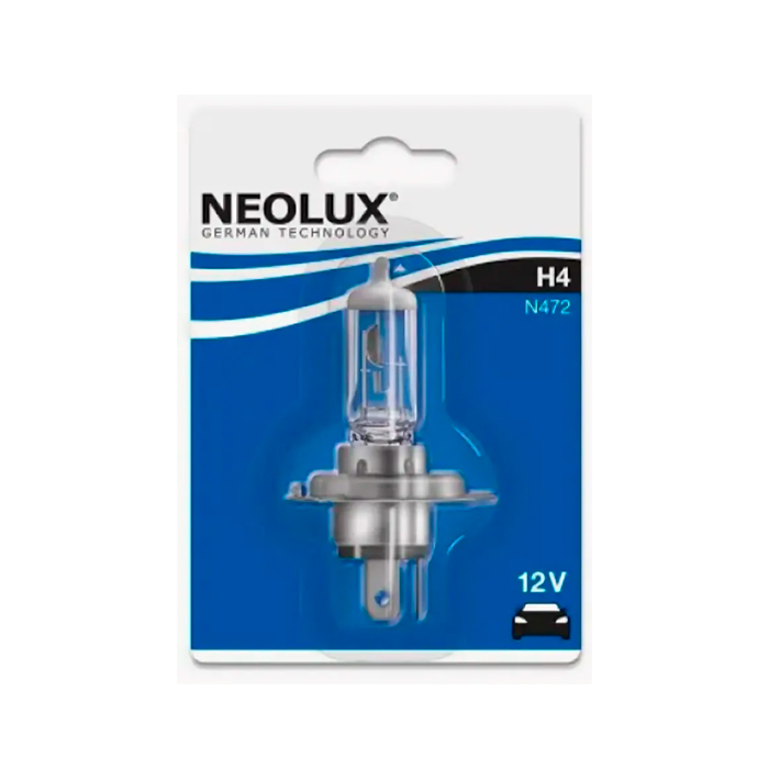 фото Лампа neolux h4 n472-01b 60/55w 12v p43t10xbli1 osram