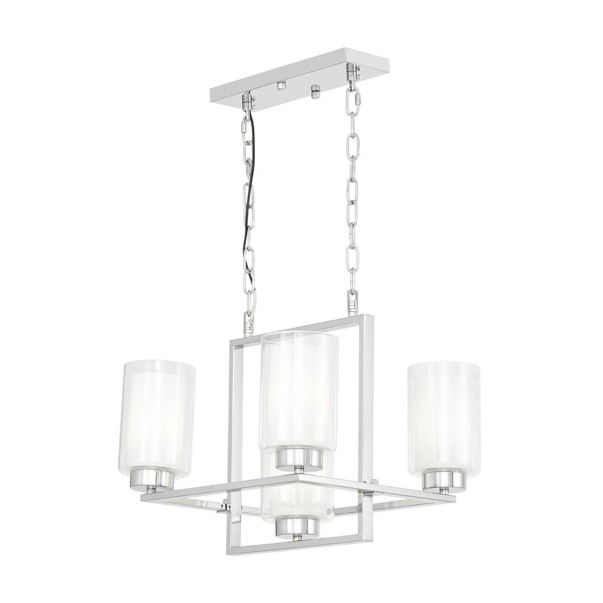 

Подвесная люстра Lumina Deco Lino LDP 1239-5 CHR
