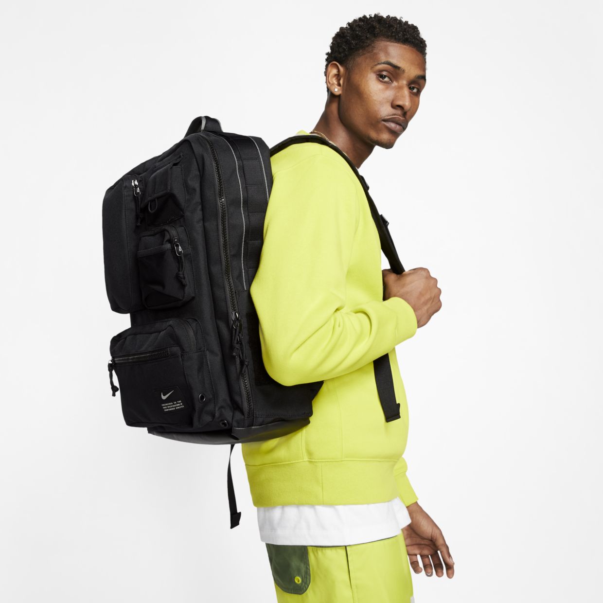 Рюкзак мужской Nike M Utility Elite Backpack черный, 33x48x15 см