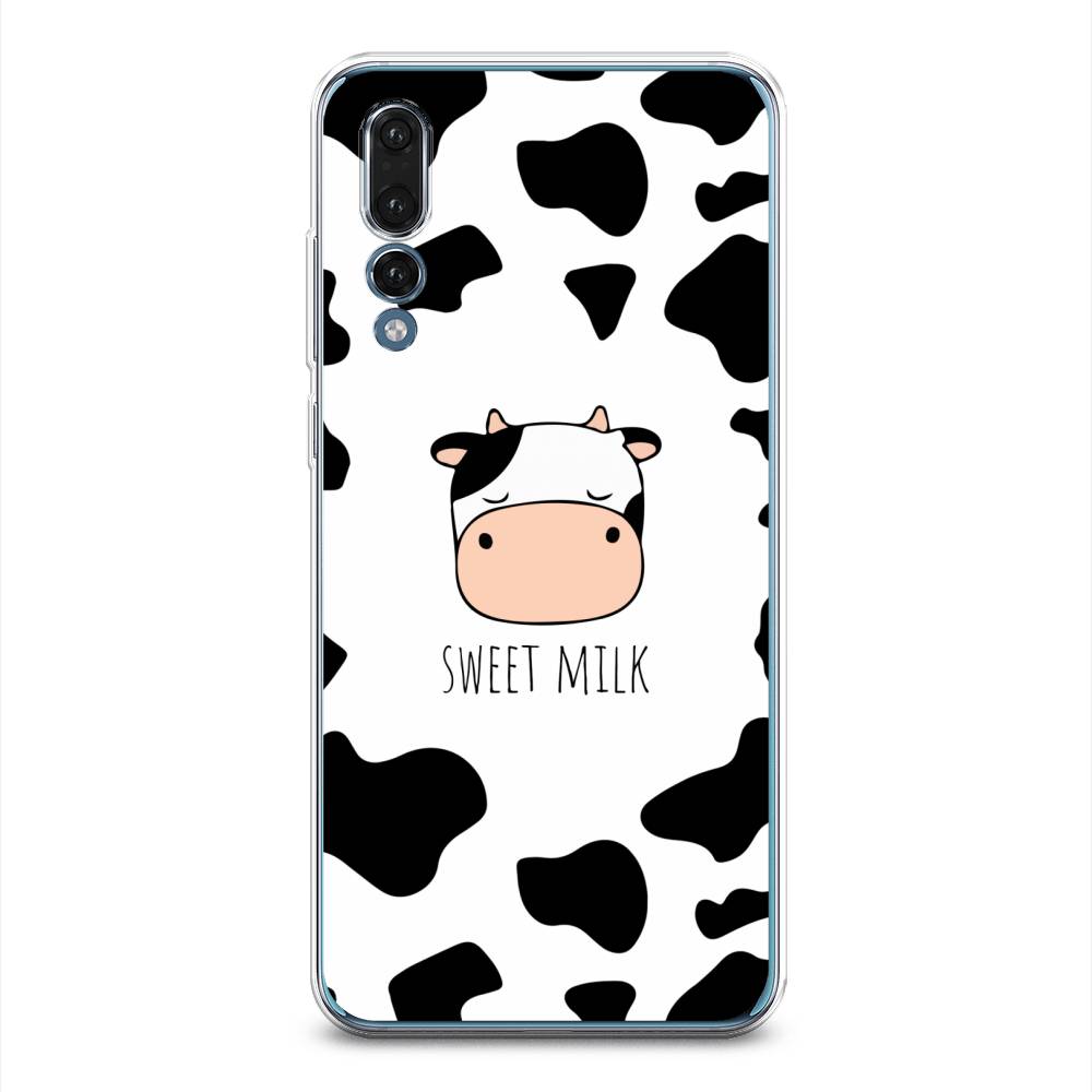 

Чехол на Huawei P20 Pro "Sweet milk", Розовый;белый;черный, 65050-1