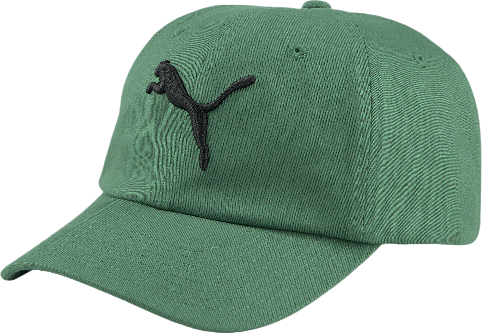 Бейсболка унисекс PUMA Ess Cat Logo Bb Cap зеленая, one size