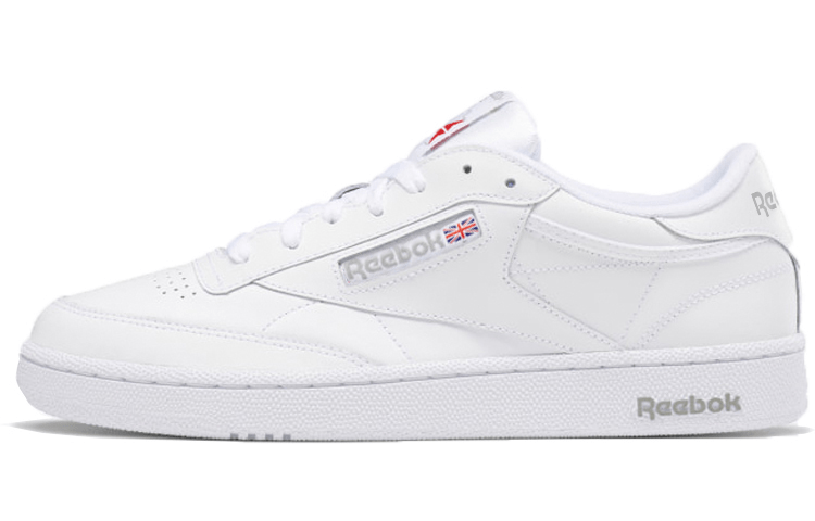 

Кеды унисекс Reebok Club C 85 белые 42.5 EU, Белый, Club C 85