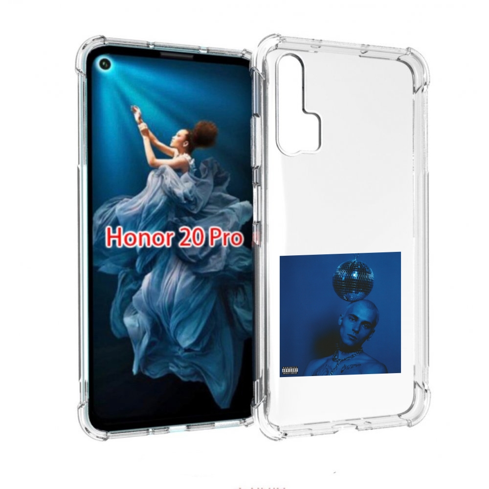 

Чехол бампер MyPads Страха нет OFFMi для Honor 20 Pro противоуда, Прозрачный, Tocco