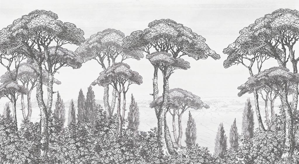 

Фотообои бесшовные Винтажные деревьяВ280смхШ510 см, Master Fresok, Винтажные деревья