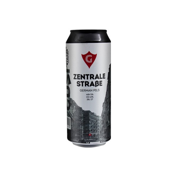 

Пиво GUSI Zentrale Strasse Pilsner светлое 0,5 л, ТН-00004007