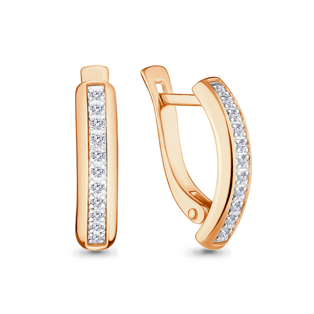 

Серьги из красного золота с бриллиантом Aquamarine Aquamarine 940024к_585_кз, 940024к_585_кз