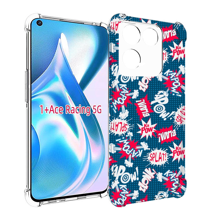 

Чехол MyPads взрывной-принт для OnePlus Ace Racing, Прозрачный, Tocco
