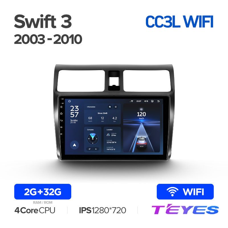 Магнитола Teyes CC3L Wi-Fi 2/32 10