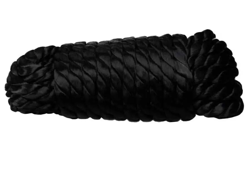 Черная нейлоновая веревка для связывания 5,5 м Сумерки богов