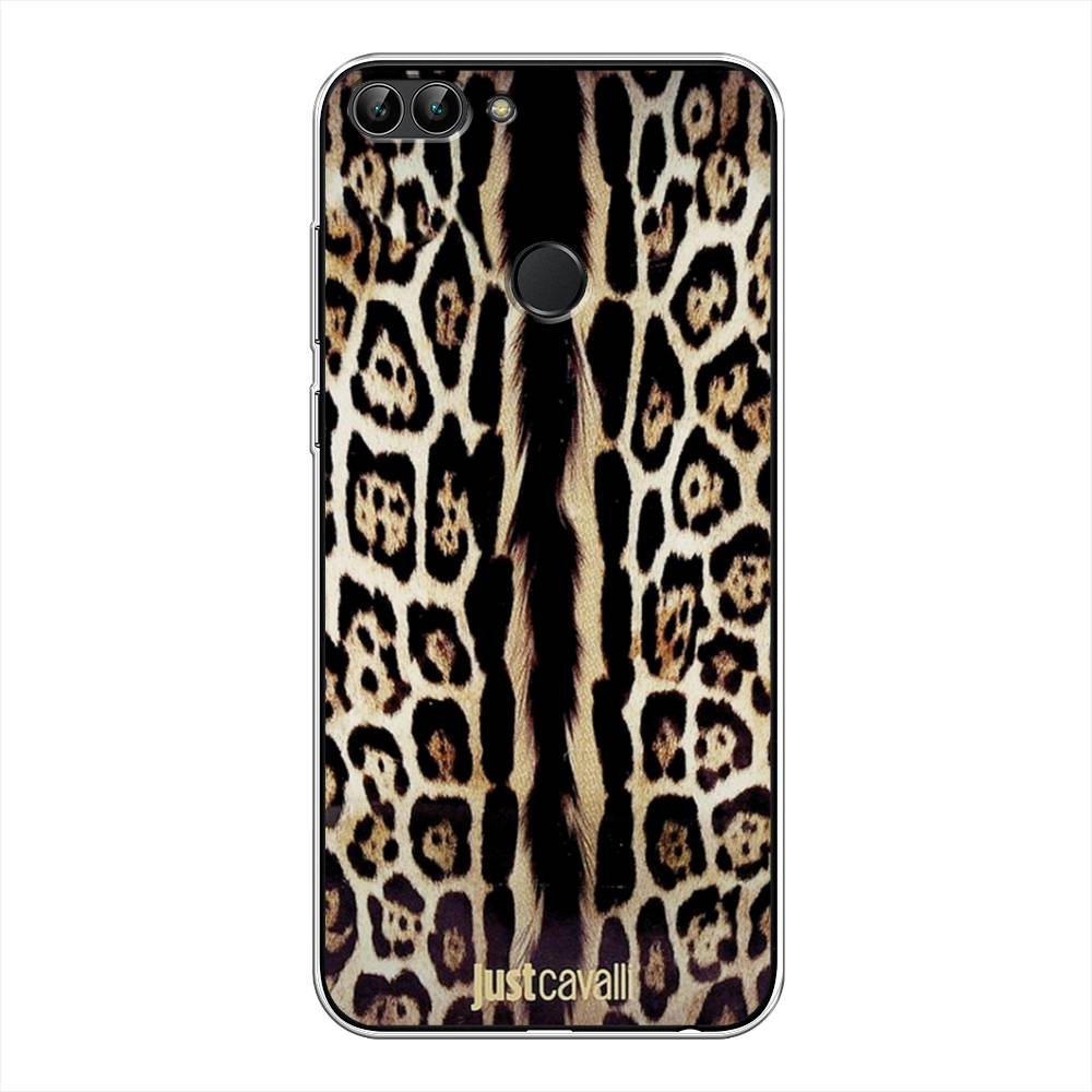 

Чехол для Huawei Y9 2018 "Леопард кавалли", Черный;коричневый, 64950-1