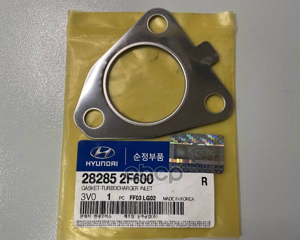 

Hyundai-Kia 282852F600 Прокладка Турбокомпрессора [Org]