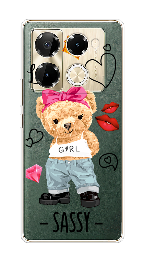 

Чехол на Infinix Note 40 Pro 5G/Note 40 Pro Plus "Sugar Mommy", Голубой;белый;розовый, 3105950-1