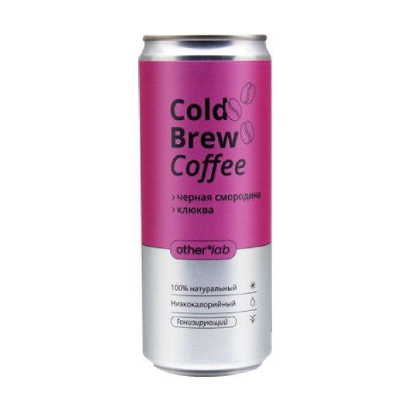 

Напиток тонизирующий Paradox Other Lab Cold Brew 0,33 л, ТН-00003966