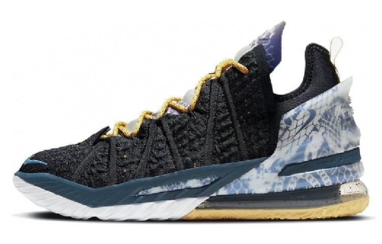 

Кроссовки унисекс Nike Lebron 18 Reflections EP черные 43 EU, Черный, Lebron 18 Reflections EP